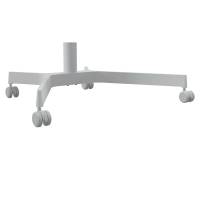 Scrivania Compatta pneumatica Sit Stand mobile 80 x 60 x 75 cm bianco - 1041 - 2