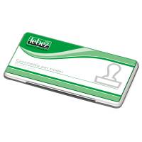 Cuscinetto per timbri - 16,5 x 9 cm - blu - Lebez - 1482-BL - 8007509148242 - DMwebShop - 1