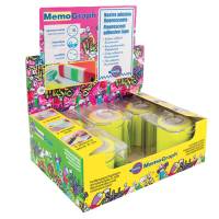 Nastro adesivo Memograph con dispenser - 50 mm x 10 mt - giallo - conf. 6 pezzi - Eurocel - 021500632 - 8001814192679 - DMwebShop - 1