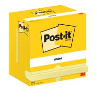 Blocco foglietti - 655 - giallo Canary - 76 x 127 mm - 100 fogli - conf. 12 pezzi - Post-it - 7100290165 - 3134375014168 - DMwebShop - 1
