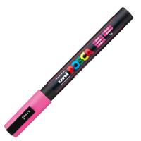 Marcatore a base d'acqua Uni Posca PC3M - punta fine - 0,9 - 1,3 mm - rosa - Uni Mitsubishi - M PC3M RA - 4902778915837 - DMwebShop - 1