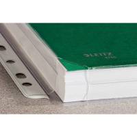 Buste forate con soffietto - 22 x 30 cm - PVC trasparente - conf. 10 pezzi - Leitz - 47561003 - 4002432363414 - DMwebShop - 1