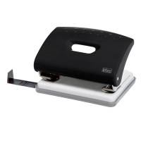 Perforatore - massimo 16 fogli - 2 fori - passo 8 cm - rosso - Lebez - 1270-N - 8007509012703 - DMwebShop - 3