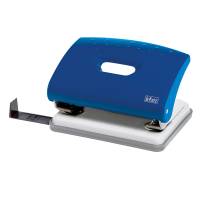 Perforatore - massimo 16 fogli - 2 fori - passo 8 cm - rosso - Lebez - 1270-N - 8007509012703 - DMwebShop - 4