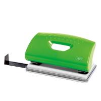 Perforatore - massimo 10 fogli - 2 fori - passo 8 cm - blu - Lebez - 1260 - 8007509012604 - DMwebShop - 3