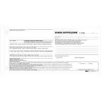 Scheda di notifica fogli snap - 25 fogli - 2 copie autoricalcanti - 10 x 22 cm - conf. 250 pezzi - Edipro - E5876N - CONFE5876NPZ250W - DMwebShop - 1