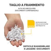 Distruggidocumenti 60CS - a frammenti - 22 lt - Fellowes - 4606101 - 43859642854 - DMwebShop - 3