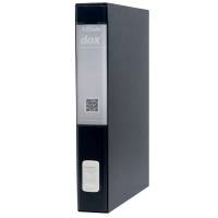 Registratore 5 - dorso 5 cm - protocollo - 23 x 34 cm - nero - Esselte - Dox - D26510 - 5028252499996 - DMwebShop - 1