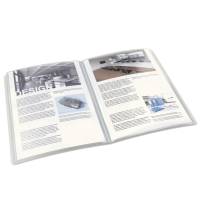 Portalistini personalizzabile - 22 x 30 cm - 100 buste antiriflesso - trasparente - Esselte - 395471040 - 8004157571040 - DMwebShop - 1