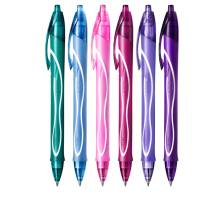 Penna gel scatto Geolocity Quick Dry punta 0,7 mm 10 colori assortiti - 209 - 2