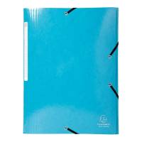 Cartelle 3L con elastici Iderama - A4 - 10 colori assortiti - conf. 25 pezzi - Exacompta - 55829E - 3130630558293 - DMwebShop - 1