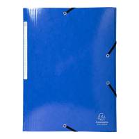 Cartelle 3L con elastici Iderama - A4 - 10 colori assortiti - conf. 25 pezzi - Exacompta - 55829E - 3130630558293 - DMwebShop - 2