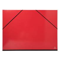 Cartella porta disegni con elastici Iderama - 52 x 72 cm - colori assortiti - conf. 5 pezzi - Exacompta - 25829E - 3130630258292 - DMwebShop - 2