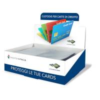 Busta porta card - 5,8 x 8,7 cm - 2 tasche - trasparente - conf. 50 pezzi - Sei Rota - 484302 - 8004972027234 - DMwebShop - 1