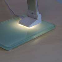 Lampada - da tavolo - a LED Popy - 6 W - alluminio-vetro - Unilux - 400124478 - 3595560029433 - DMwebShop - 4