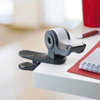 Dispenser Clip e Twist per nastro adesivo - grigio - rotolo incluso da 19 mm x 9,8 mt - Magic Scotch - 7100225277 - 4054596714953 - DMwebShop - 1