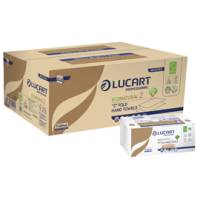 Asciugamani piegati a Z EcoNatural 2 veli 20,5 gr 23,5 x 21,5 cm avana - 3248
