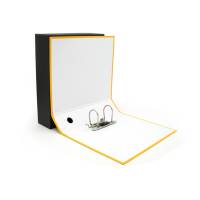 Registratore Starbox sfuso - dorso 8 cm - protocollo - 23 x 33 cm - giallo - Starline - STL4003 sfuso - 8025133016522 - DMwebShop - 1