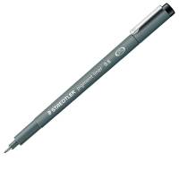 Pennarello Pigment Liner 308 - nero - 0,6 mm - conf. 10 pezzi - Staedtler - 308 06-9 - 4007817308363 - DMwebShop - 2