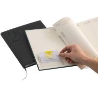 Portabiglietti da visita Eticard T autoadesivi PVC - 5,5 x 9 cm - trasparente - conf. 10 pezzi - Sei Rota - 318103 - 8004972001333 - DMwebShop - 1