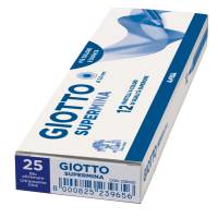 Pastello Supermina - mina 3,8 mm - blu oltremare 25 - conf. 12 pezzi - Giotto - 23902500 - 8000825239250 - DMwebShop - 1