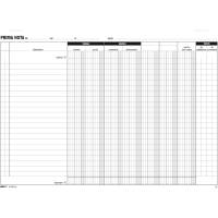 Blocco prima nota cassa-banca - 50-50 fogli autoricalcanti - 22 x 30 cm - Edipro - E5350 - 8023328535001 - DMwebShop - 1