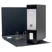 Registratore 1 - dorso 8 cm - commerciale - 23 x 29,7 cm - nero - Esselte - Dox - D26110 - 8004389087029 - DMwebShop - 1