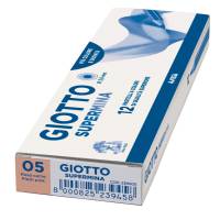 Pastello Supermina - mina 3,8 mm - rosa carne 05 - conf. 12 pezzi - Giotto - 23900500 - 8000825017247 - DMwebShop - 1