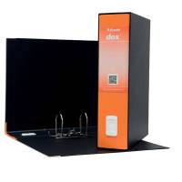 Registratore Dox 2 - dorso 8 cm - protocollo - 23 x 34 cm - arancione - Esselte - Dox - D26202 - 8004389087579 - DMwebShop - 1