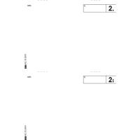 Blocco comande a 2 tagliandi - 25-25 fogli autoricalcanti - 17 x 9,9 cm - conf. 20 pezzi - Edipro - E5910 - 8023328591007 - DMwebShop - 2