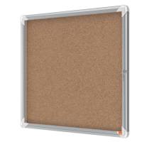 Bacheca per interni fondo in sughero 6 fogli A4 orizzontale - 2300 - 1