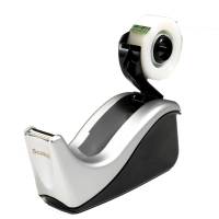 Dispenser C60 per nastri 1,9 cm - 4 rotoli Magic 810 - 1,9 cm x 33 mt - inclusi - nero argento - Scotch - 7100040322 - 4046719106721 - DMwebShop - 1