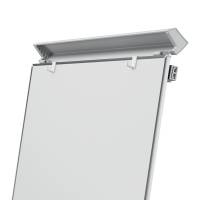 Lavagna portablocco Classic con ruote - 100 x 67,5 cm - bianco - Nobo - 1902386 - 5028252250177 - DMwebShop - 3