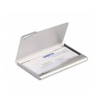 Porta biglietti da visita Business Card Box - 9 x 5,5 cm - alluminio - Durable - 2415-23 - 4005546224404 - DMwebShop - 1