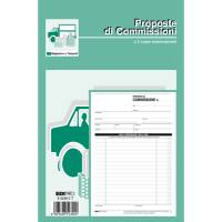 Blocco copia commissioni - 3 copie autoricalcanti - 23 x 15 cm - 33 fogli - Edipro - E5230CT - 8023328523022 - DMwebShop - 1
