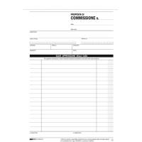 Blocco copia commissioni - 3 copie autoricalcanti - 23 x 15 cm - 33 fogli - Edipro - E5230CT - 8023328523022 - DMwebShop - 4