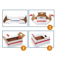 Scatola archivio Memory x File - con coperchio - dorso 27,5 cm - 37 x 27 x 52 cm - bianco - Sei Rota - 673200 - 8004972022406 - DMwebShop - 2