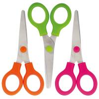 Forbici Snippy Color punta tonda 13 cm lama in acciaio colori assortiti Lebez 4512 - 3624 - 1