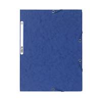 Cartellina con elastico cartoncino Lustre 3 lembi 24 x 32 cm - 3524 - 1