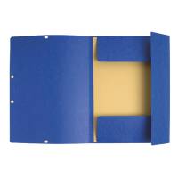 Cartellina con elastico cartoncino Lustre 3 lembi 24 x 32 cm - 3524 - 3