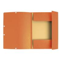 Cartellina con elastico cartoncino Lustre 3 lembi 24 x 32 cm - 3524 - 4