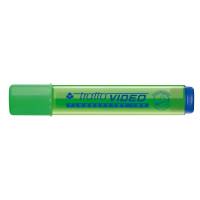 Evidenziatore Video - punta a scalpello - tratto da 1 - 5 mm - verde - conf. 12 pezzi - Tratto - 830202 - 8000825830426 - DMwebShop - 1