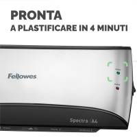 Plastificatrice Spectra - A4 - a caldo - Fellowes - 5737801 - 43859680214 - DMwebShop - 1