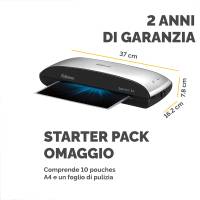 Plastificatrice Spectra - A4 - a caldo - Fellowes - 5737801 - 43859680214 - DMwebShop - 4