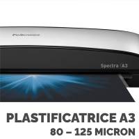 Plastificatrice Spectra - A3 - a caldo - Fellowes - 5738301 - 43859680306 - DMwebShop - 2