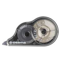Correttore a nastro 20 Metri - 5 mm x 20 mt - involucro nero - Osama - OW 10121 - 8007404019074 - DMwebShop - 1