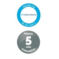 Mousepad con poggiapolsi in gel - regolabile - Fellowes - 9374001 - 43859589104 - DMwebShop - 4