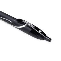 Penna a sfera a scatto Gelocity Quick Dry punta 0,7 mm nero - 3760 - 3