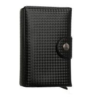 Portacard Wally Carbon - 6 x 9,5 cm - nero - Alplast - 1030SC/1 - 8015915103021 - DMwebShop - 1