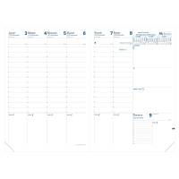 Agenda settimanale Prenote 2026 copertina Impala 21 x 29,7 cm nero - 2368 - 1